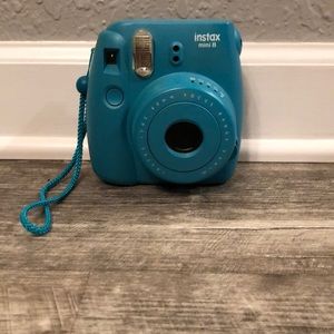 Instax Mini 8 Turquoise Polaroid Camera